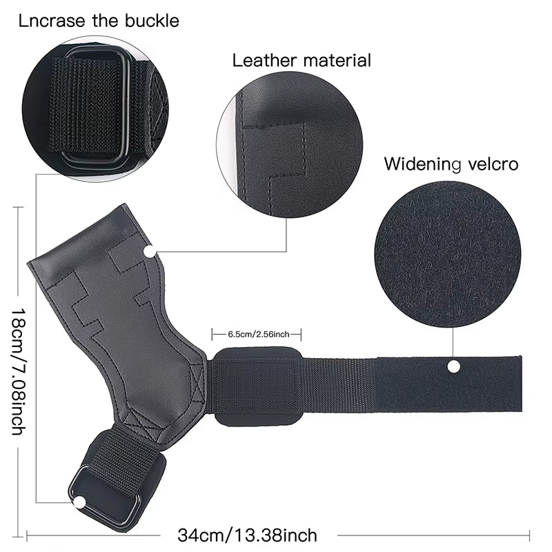 Weight Lifting Grip Pads – Palm Protectors for Gym & Fitness