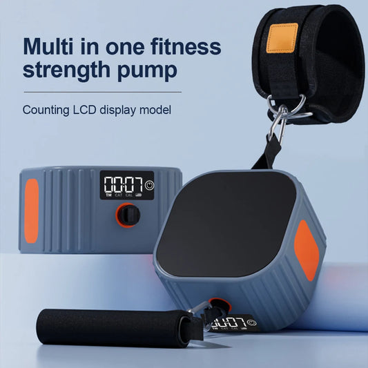 Adjustable Resistance Rowing Machine – Home Gym Trainer