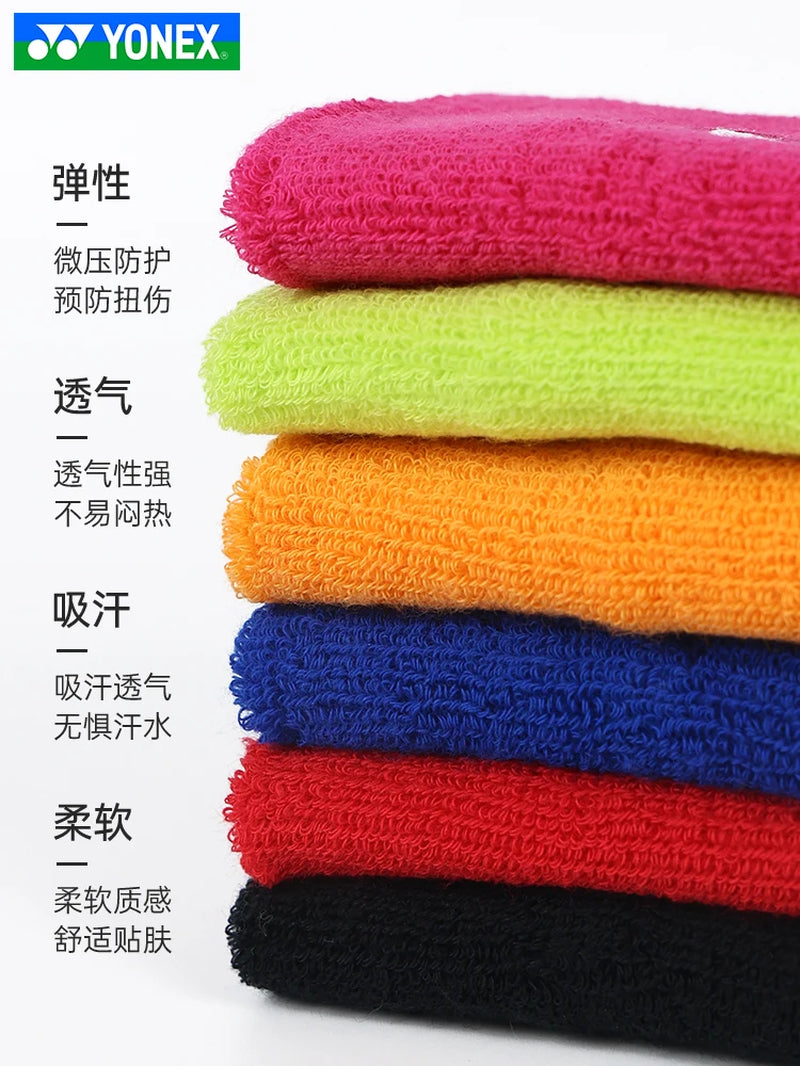 2Pcs Origjnal Y Sports Wristband Towel Badminton Tennis Basketball Fitness Running Protective Gear for Sprain Prevention