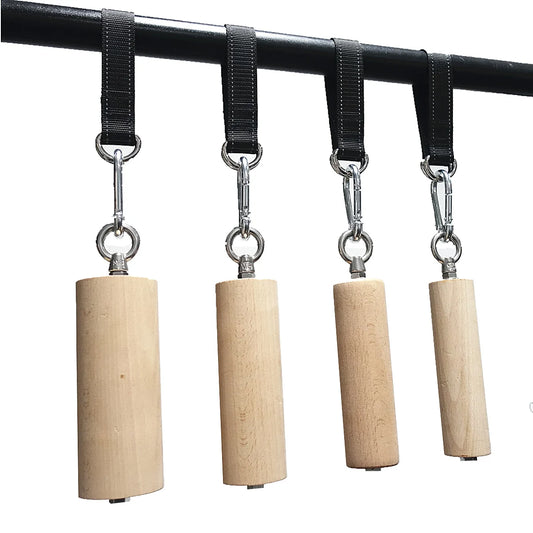 Wooden Pull-Up Handles – Grip Strength Training Tools