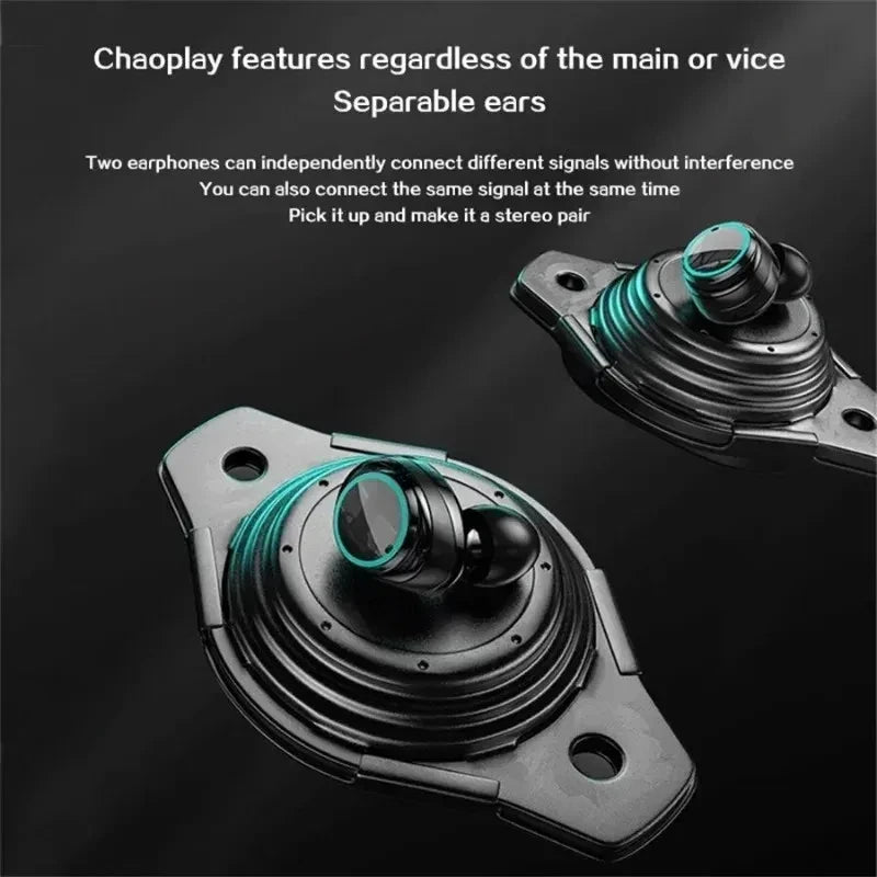 M25 TWS Wireless Bluetooth Earphones with Touch Control and Noise Reduction - Stereo Earbuds for Xiaomi and iPhone