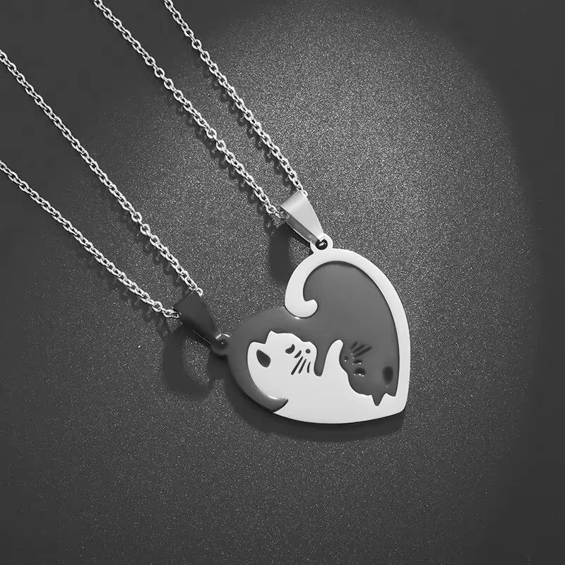 Vintage Barbell & Dumbbell Pendant Necklace – Fitness Jewelry