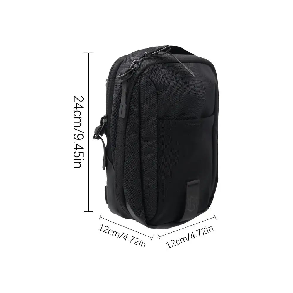 Magnetic Gym Crossbody Bag Sling Chest Bag for Men Women Keep Your Items off the Dirty Gym Floor with Magnetic Attachment