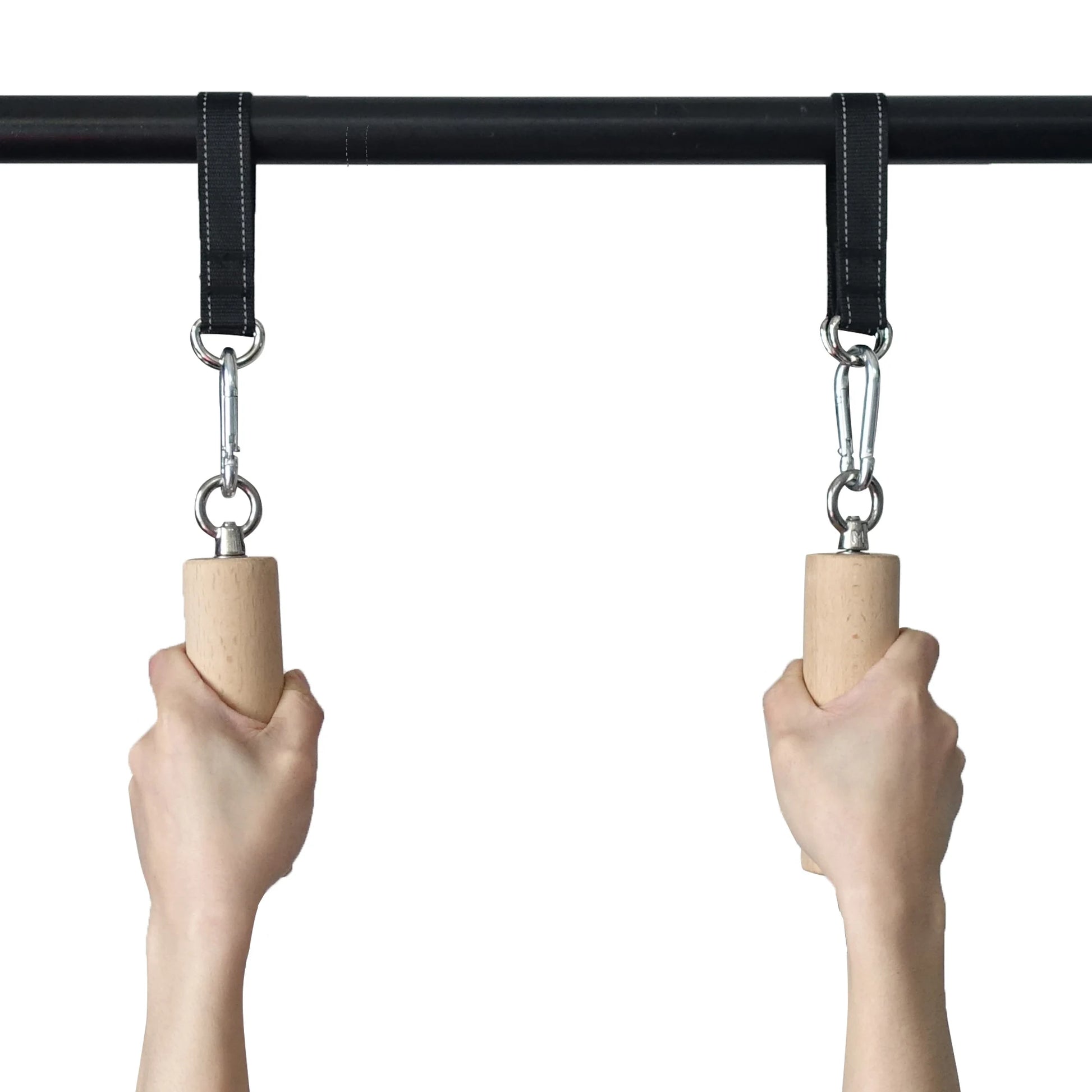 Wooden Pull-Up Handles – Grip Strength Training Tools
