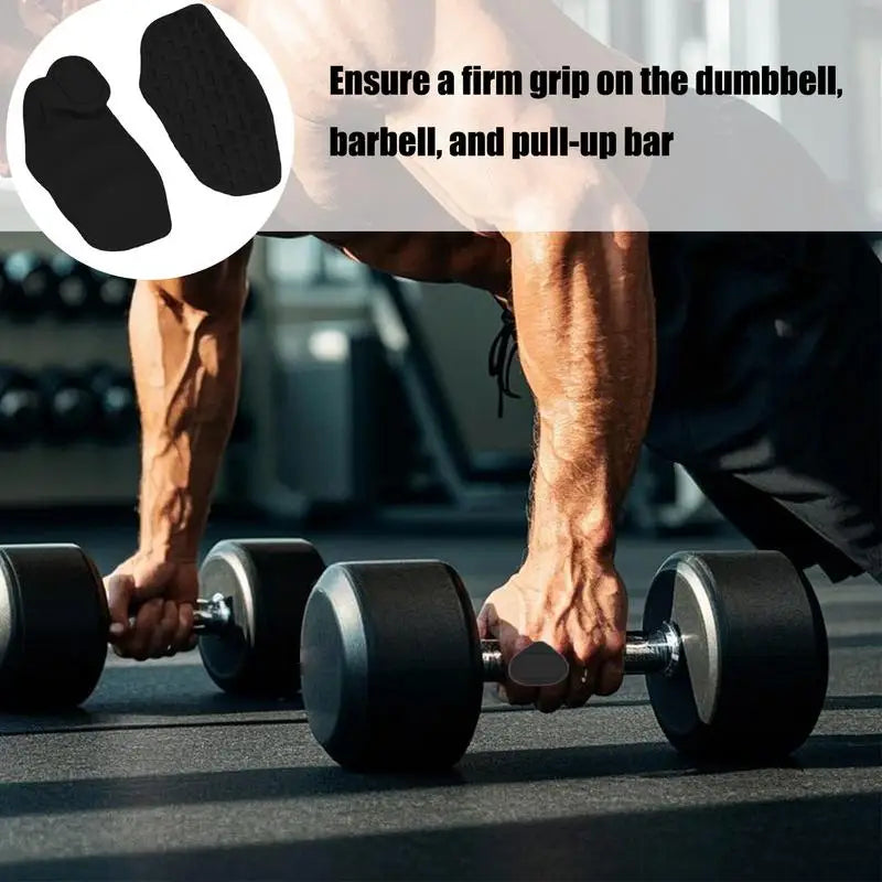 Anti-Slip Weight Lifting Grips – Ergonomic Gym Training Equipment