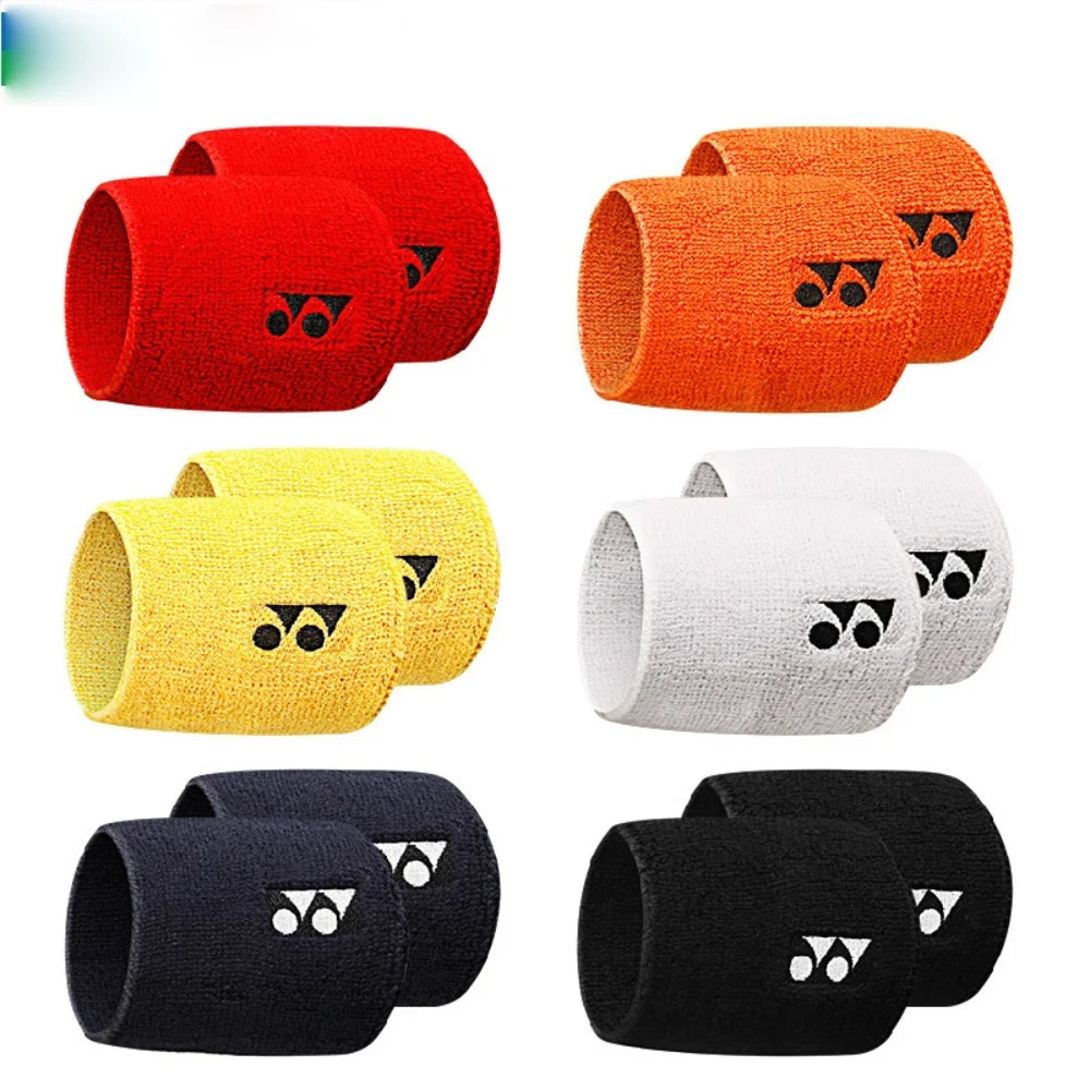 2Pcs Origjnal Y Sports Wristband Towel Badminton Tennis Basketball Fitness Running Protective Gear for Sprain Prevention
