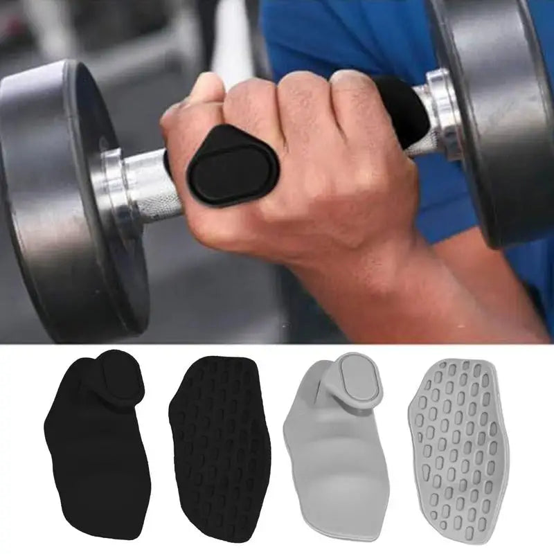Anti-Slip Weight Lifting Grips – Ergonomic Gym Training Equipment